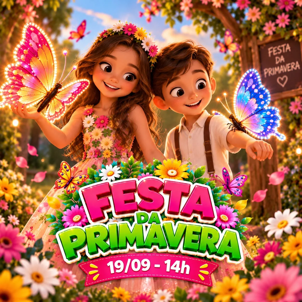 Festa da Primavera 19 de setembro às 14h